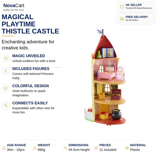 Castle playset thistle - castle,